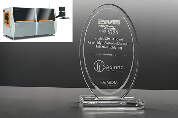 Sasinno USA Receives 2023 EM Innovation Award for Selective Soldering
